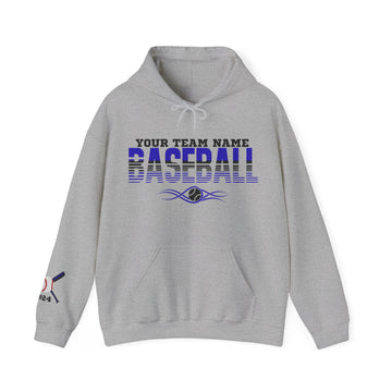 Custom Baseball Hoodie | Personalized Baseball Sweatshirt | Baseball Team Name Sweatshirt | Game Day Hoodie