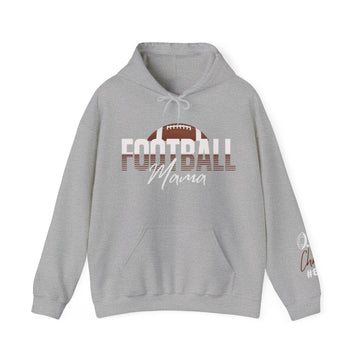 Personalized Football Mama Hoodie | Football Mom | Mom Gifts | Custom Football Mom Sweatshirt