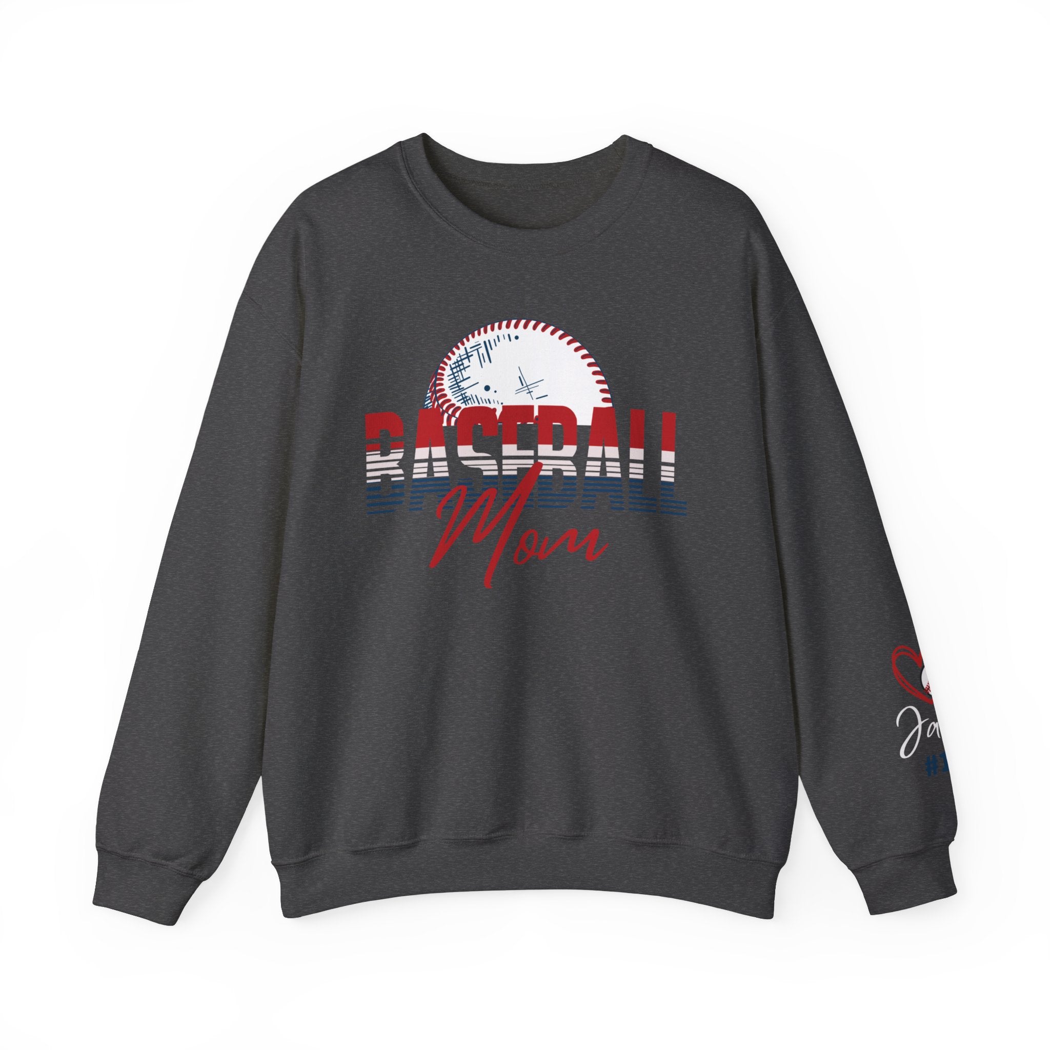 Personalized Baseball Mom Sweatshirt | Baseball Mama | Baseball Sweatshirt | Personalized Sweatshirt