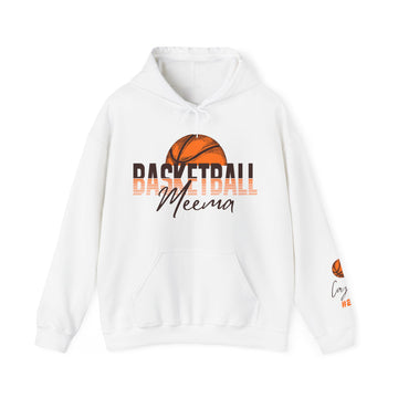 Personalized Basketball Meema Hoodie | Grandma Sweatshirt | Basketball Grandma | Basketball Meema | Meema Gifts
