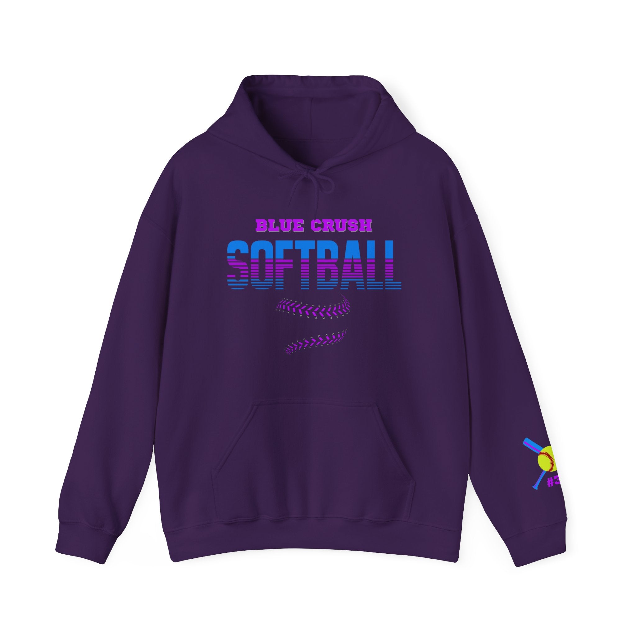 Custom Softball Hoodie | Personalized Softball Sweatshirt | Softball Hoodie | Softball Team Name Sweatshirt