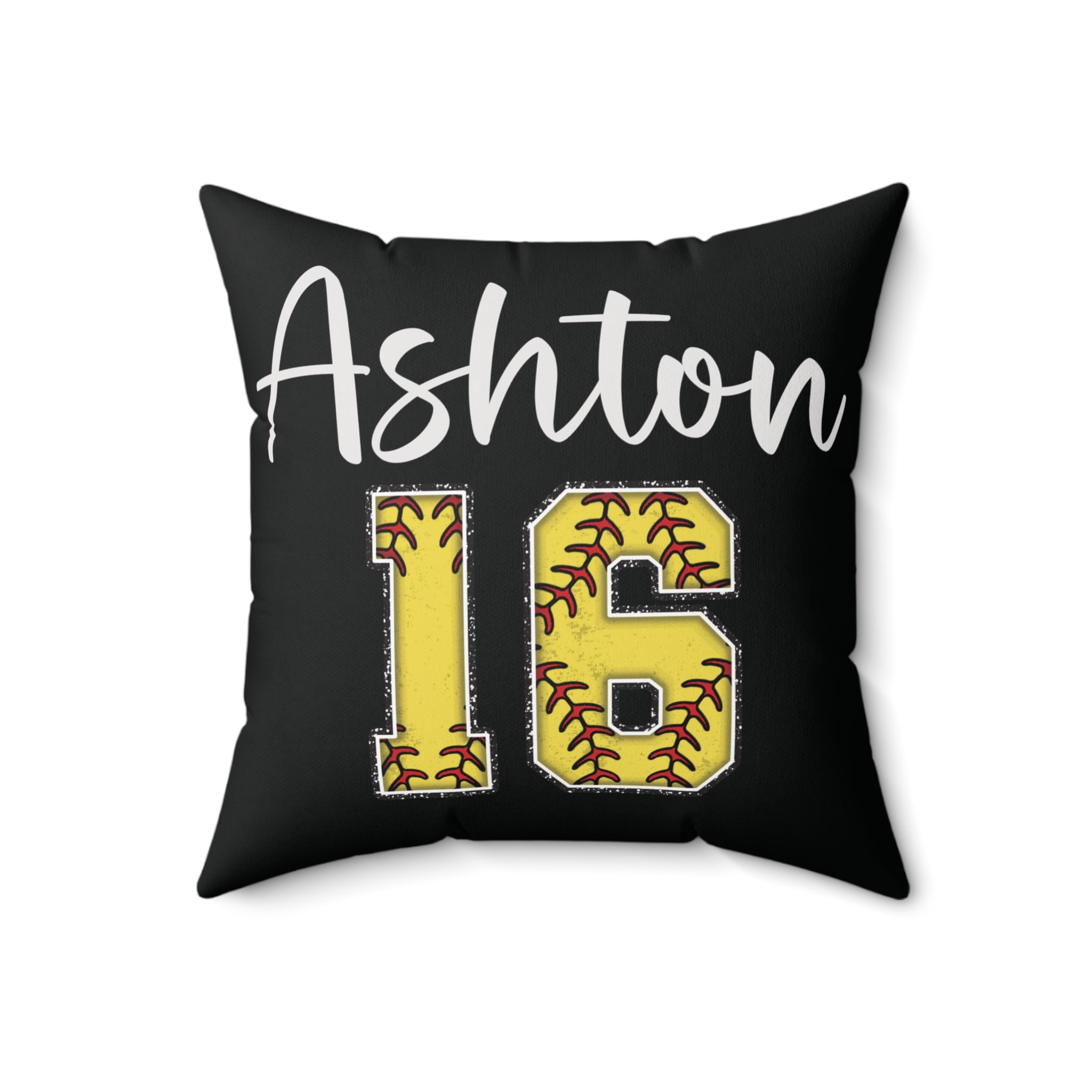 Personalized Softball Pillow | Softball Gifts | Team Gift | Softball Mom | Name Pillows | Baseball Pillows | Christmas Gift | Senior Night