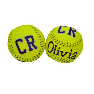 Personalized Custom Embroidered Softball Gifts Fast Pitch Softball Senior Softball Senior Night Gift Softball Team Gifts Softball Mom